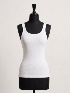Splendid White Tank Top in Size Small